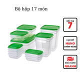  Combo hộp nhựa đựng thức ăn 17 món 