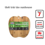  Thớt tre tự nhiên hình trái táo Sunhouse KS-CH2626B 