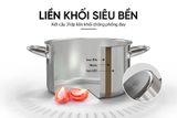  Nồi inox 304 đáy liền Sunhouse SHG706 - Đường kính 18cm, 20cm, 24cm, 26cm - Đáy từ dùng được trên mọi loại bếp 