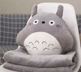  Chăn Gối Gấu Bông Totoro Tròn 3 Trong 1 