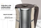  ẤM SIÊU TỐC INOX 2 LỚP 1.7L SUNHOUSE SHD1360 