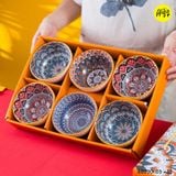  Bộ 6 Chén 6 Đũa Hình Thú Kute 