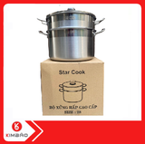  Bộ Nồi Xửng Hấp Inox  Starcook 28cm 