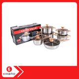  Bộ Nồi Inox Kaisa Villa 6 Món Kv No.6618 