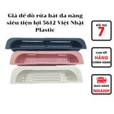  Giá Để Đồ Rửa Bát Đa Năng Siêu Tiện Lợi 5612 Việt Nhật Plastic 