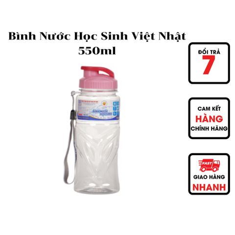  Bình Nước Học Sinh Việt Nhật 550ml 