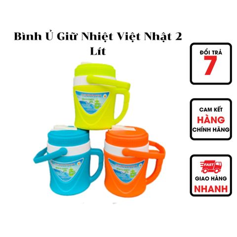  Bình Ủ Giữ Nhiệt Việt Nhật 2 Lít 