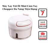  Máy Xay Tỏi Ớt Mini Cầm Tay Chopper Đa Năng Tiện Dụng 