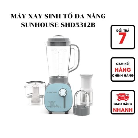  MÁY XAY SINH TỐ ĐA NĂNG SUNHOUSE SHD5312B 