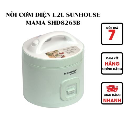  NỒI CƠM ĐIỆN 1.2L SUNHOUSE MAMA SHD8265B 