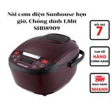  NỒI CƠM ĐIỆN TỬ 1.8L SUNHOUSE SHD8909 CHÍNH HÃNG 