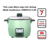  Nồi cơm điện 1L8 Sunhouse SHD8133 Chính hãng 