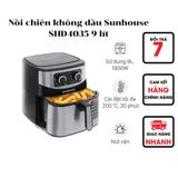  Nồi Chiên Không Dầu 9l Sunhouse SHD4035 