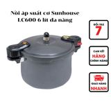  Nồi Áp Suất Anod Sunhouse LC600 
