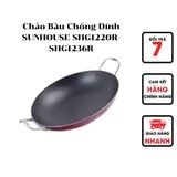  Chảo Bầu Chống Dính Sunhouse SHG1220R-SHG1236R 