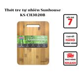  Thớt Tre Tự Nhiên Sunhouse KS-CH 