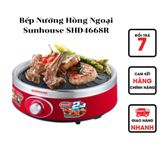  Bếp Nướng Hồng Ngoại Sunhouse SHD4668R 