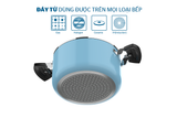  Bộ Nồi Chảo Đáy Từ SHG77MB Xanh 