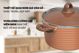  Bộ Nồi Chống Dính Ceramic Đáy Từ Sunhouse SHG2003MCB 