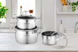  BỘ NỒI INOX 5 ĐÁY SUNHOUSE SH780 