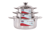  Bộ Nồi Inox 1 Đáy Sunhouse SH224 