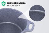  Bộ Nồi Quánh Vân Đá Đáy Từ Sunhouse SHG2003MMA 