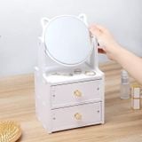  Kệ Mỹ Phẩm Gương Tai Mèo 