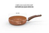  Chảo Chiên Ceramic Đáy Từ Sunhouse 
