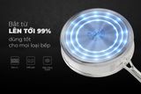  Chảo inox 3 lớp ultra Titanium Sunhouse STI18M/STI22M/STI26M đáy từ dùng được trên mọi loại bếp 