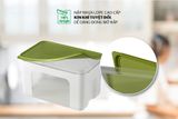  Bộ 5 hộp bảo quản thực phẩm khô Biozone KB-DR5P02 Sunhouse hàng chính hãng 