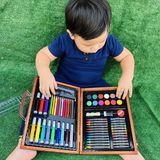  Bộ Màu Vẽ Hộp Gỗ 68 Chi Tiết Quà Tặng Sữa Nan 