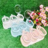  Bộ 3 lọ đựng gia vị hokori 2936 ,chất liệu nhựa PP an toàn khi sử dụng 