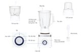  MÁY XAY SINH TỐ 3 CỐI SUNHOUSE SHD5582W 