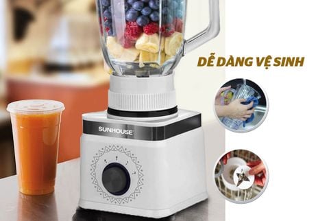  MÁY XAY SINH TỐ 3 CỐI SUNHOUSE SHD5582W 