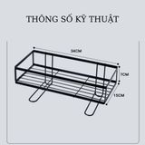  Kệ sắt để đồ trên nắp bồn cầu có chân gác bồn vệ sinh thông minh 