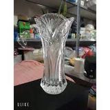  Lọ hoa thủy tinh pha lê cỡ lớn 18-20cm (miệng loe) 