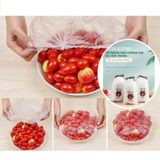  Set 100 Màng Bọc Thực Phẩm Túi Gấu Có Chun Co Giãn 