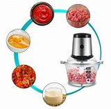  Máy xay thịt Mishio MK273 cối thủy tinh 2.0L 