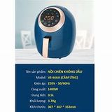  Nồi chiên không dầu Việt Star VS-666A - Hàng chính hãng 