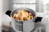  Nồi Áp Suất Inox 304 Đáy Từ Sunhouse Mama SHG9906M 