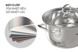  Nồi Inox 5 Đáy Sunhouse Shg788-16 