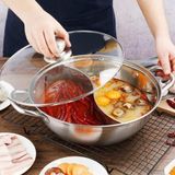  Nồi Lẩu 2 Ngăn Inox 32cm 