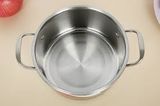 Nồi inox nắp inox 16 cm Sunhouse SHG120-16 chính hãng 