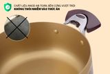  Bộ nồi vàng Sunhouse SH6634 Chính Hãng 