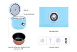  Nồi Cơm Điện 1.2l Happy Time HTD8522G 