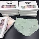  Hộp 5 Quần Lót Nữ Muji Cotton Xuất Nhật 