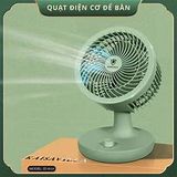  Quạt Mini Để Bàn Cắm Điện 220V Trực Tiếp 3 Tốc Độ Kaisa Villa JD-8116 