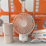  Quạt Mini Kamisafe KM-6107 MÀU HỒNG 