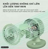  Quạt Mini Để Bàn Cắm Điện 220V Trực Tiếp 3 Tốc Độ Kaisa Villa JD-8116 