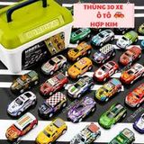  Set 30 Chiếc Ô Tô Hợp Kim Cho Bé chơi thỏa thích 